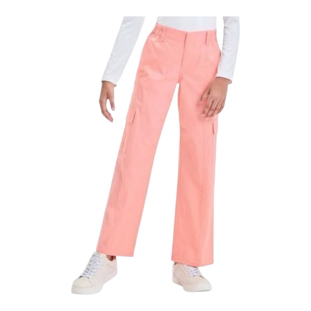 ❤️3/$15 NWT Girls Art Class Cargo Mid Rise Relaxed Pants Size M(8)